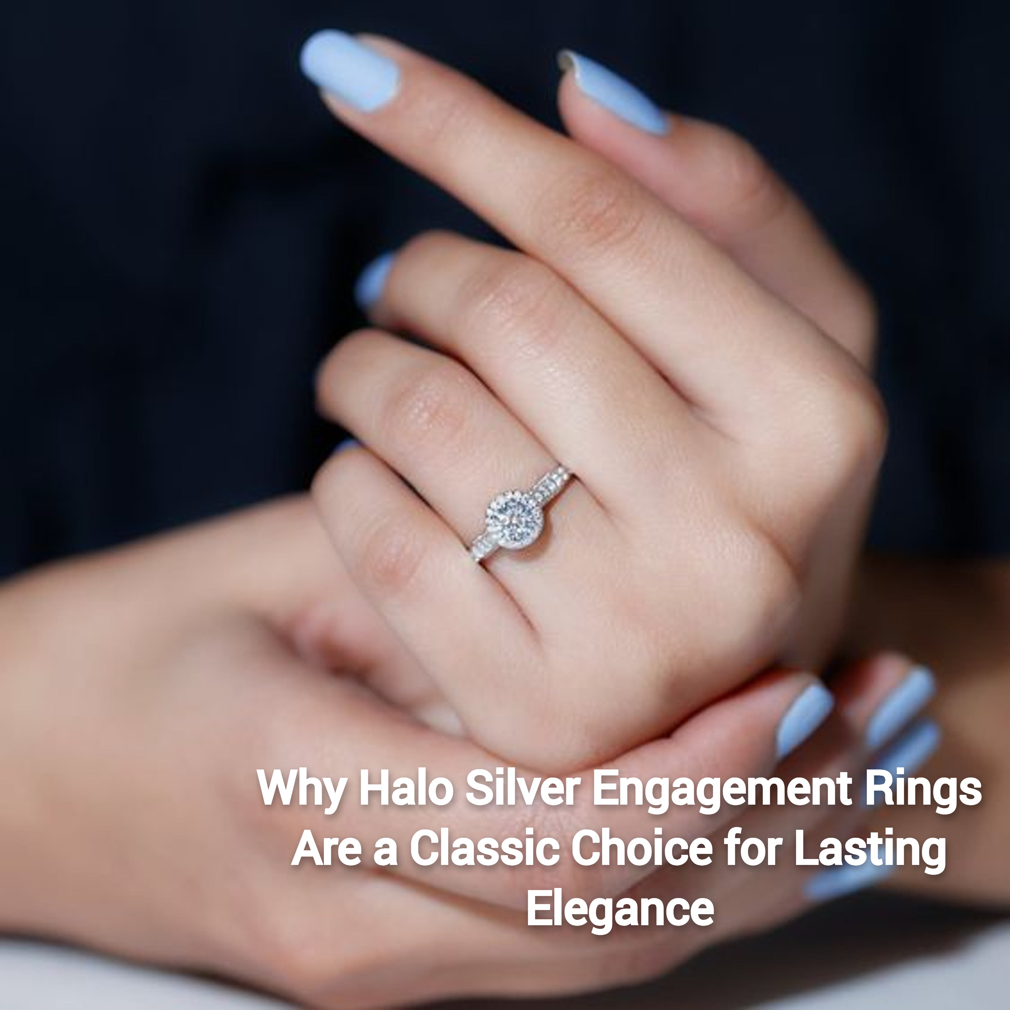 Why Halo Silver Engagement Rings Are a Classic Choice for Lasting Eleg  – Breeliq