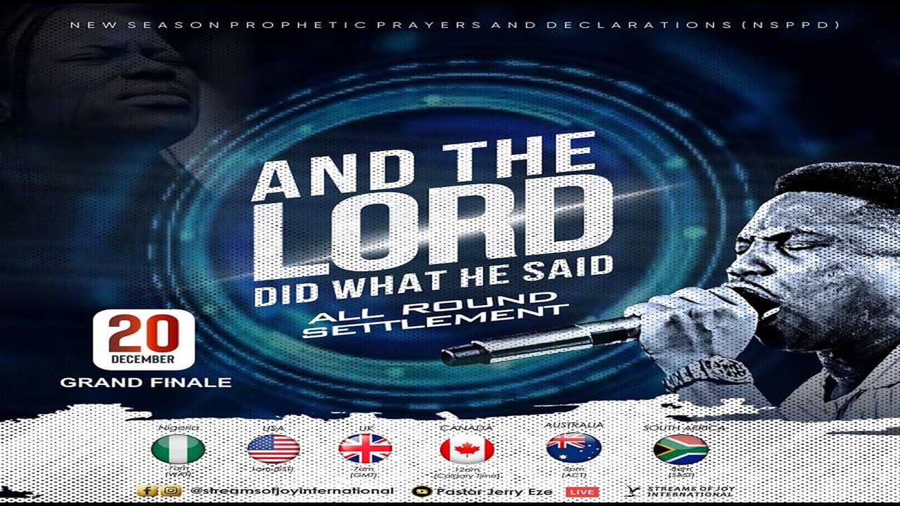 AND THE LORD DID WHAT HE SAID - ALL ROUND SETTLEMENT [GRAND FINALE] || NSPPD || 20TH DECEMBER 2024 - YouTube