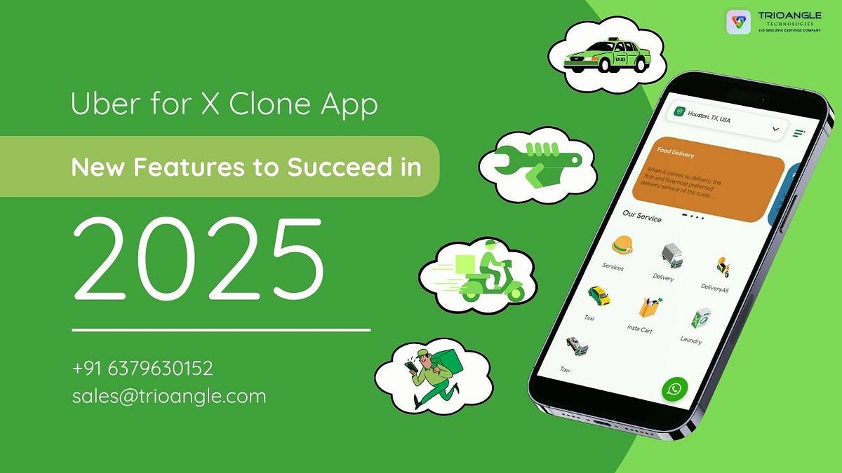 Uber for X Clone App: New Features to Succeed in 2025 | by Rosyamra | Jan, 2025 | Medium