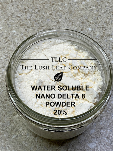 Delta 8 Nano Powder | Bulk Water Soluble Powder Concentrate