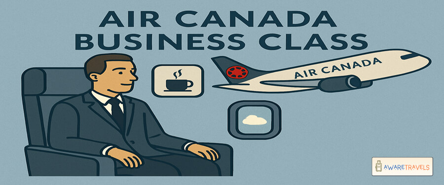 Fly in Style with Air Canada International Business Class