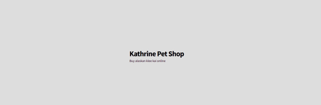 Kathrine Pet Shop Cover Image